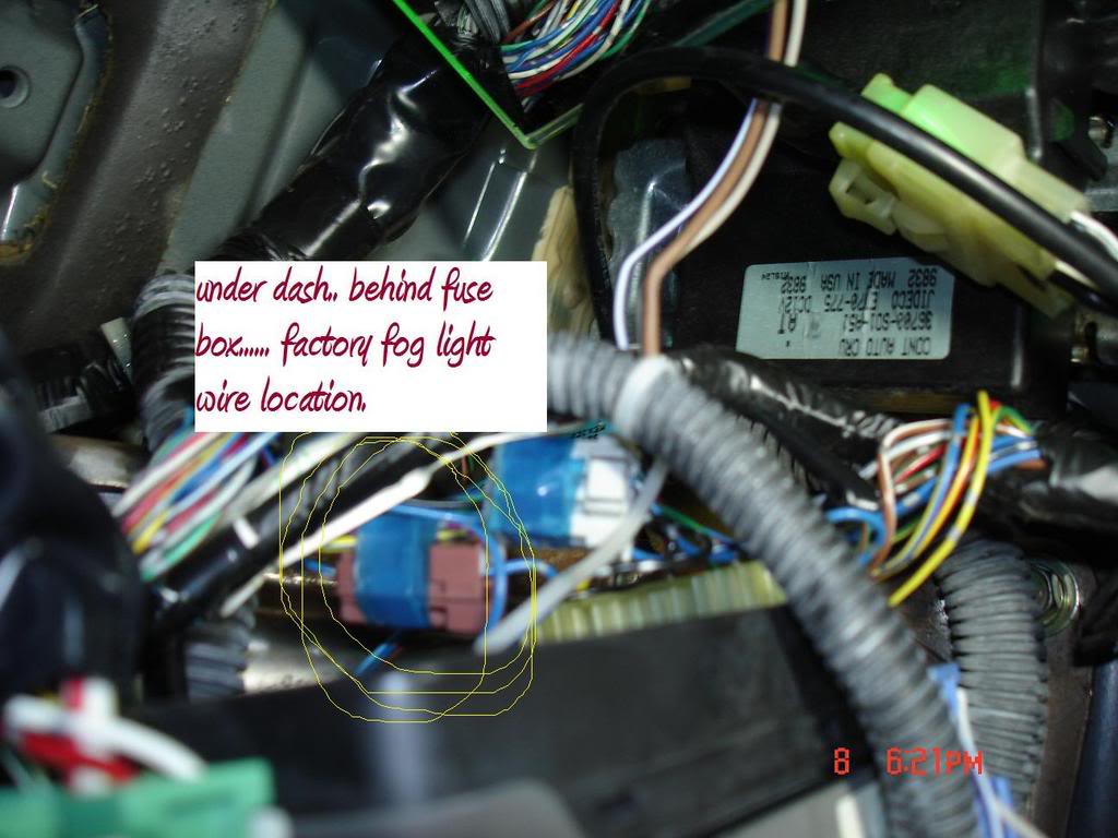 Diy For 99-00 Civic Foglight Wires