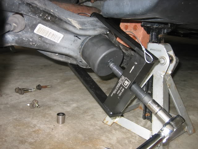 Trailing Arm Bushing Remover & Installer ABN Rear Trailing Arm Bushing Tool Bushing Press Kit for Honda & Acura 