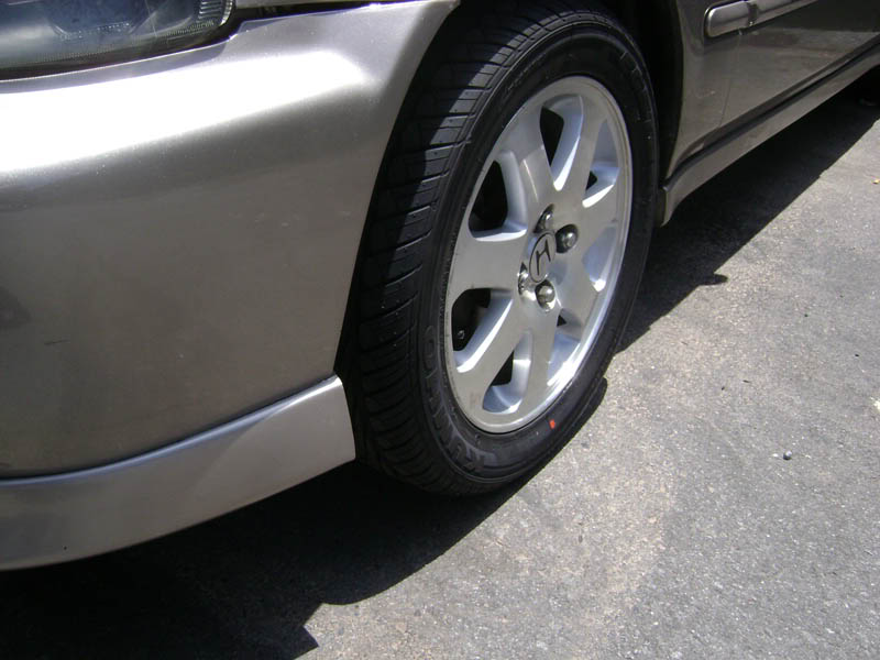 1995 honda civic tire size